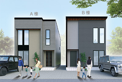 金沢市山科2丁目分譲住宅B棟